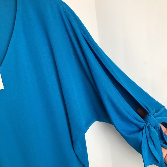 LaurenRalphLauren Cyan Stretch Jersey Dolman Dress - Picture 6 of 11